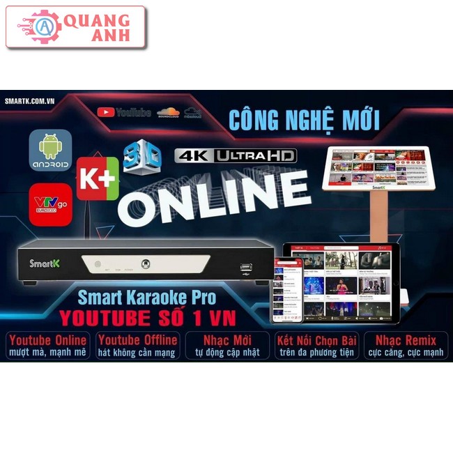 Máy Karaoke Smartk K360 Hn 00005 Máy Karaoke Smartk K360 Hn 00005