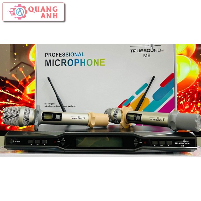 Micro Không Dây Truesound M8 00003 Micro Không Dây Truesound M8 00003