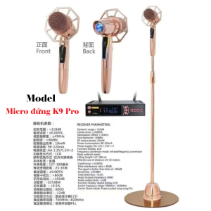 Model Micro đứng K9 Pro